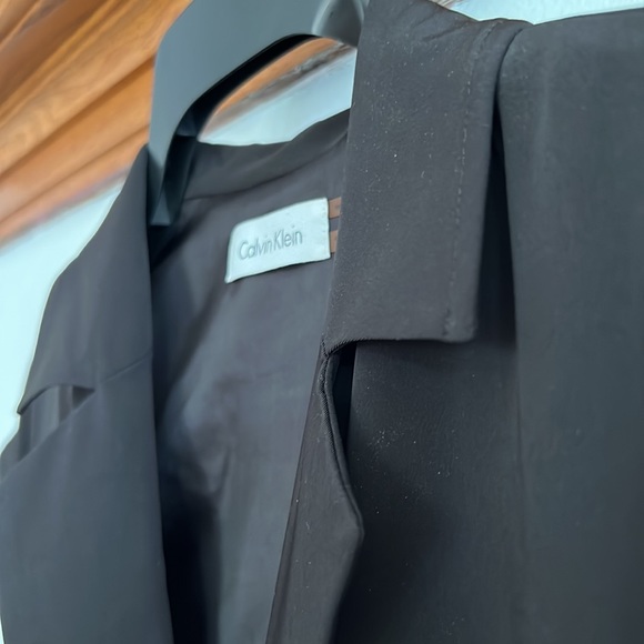 Calvin Klein STUNNING black crossover bodice A-line dress ❤️‍🔥 - Picture 8 of 11